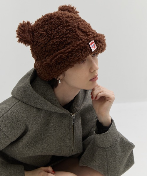 BASICKS/ベーシックス】Bear Beanie/ベアビーニー（ニットキャップ