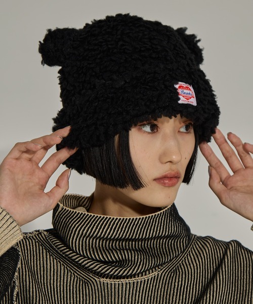BASICKS/ベーシックス】Bear Beanie/ベアビーニー（ニットキャップ