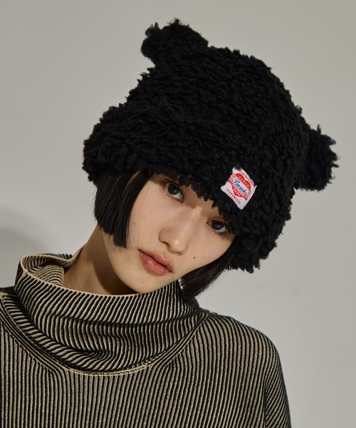 BASICKS/ベーシックス】Bear Beanie/ベアビーニー（ニットキャップ