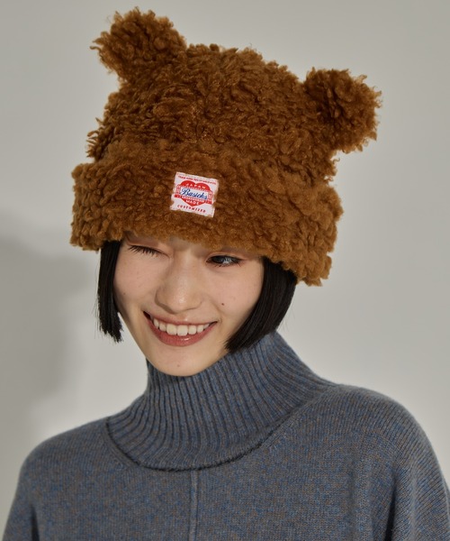 BASICKS/ベーシックス】Bear Beanie/ベアビーニー（ニットキャップ