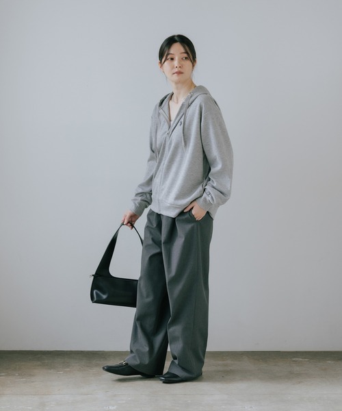 U.S. POLO ASSN.(ユーエスポロアッスン)の「U.S. POLO ASSN./ユーエスポロアッスン ブランドロゴ カットソー ジップアップパーカー(パーカー・レディース・ネイビー/ブラック/グレー・M/L)」の15枚目の写真
