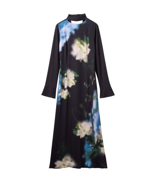 Knuth Marf(クヌースマーフ)の「blurry flower one piece(ワンピース・レディース・ブラウン/ブラック・X-SMALL/SMALL/MEDIUM)」の17枚目の写真