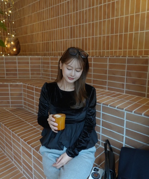 model：H158 着用サイズ：FREE