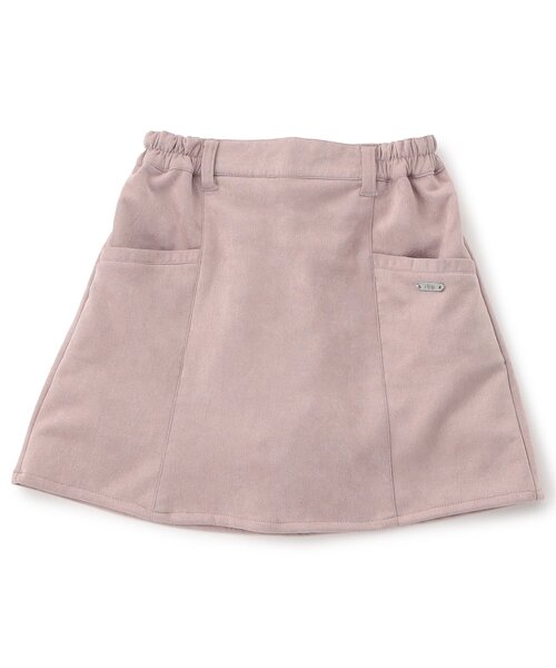 algy（アルジー）の「【セットアップ対応】スエードスカパン（スカート・キッズ・ブラック/ピンク・XX-SMALL/X-SMALL/MEDIUM/SMALL）」の2枚目の写真