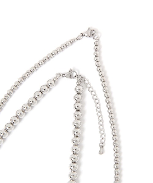 LOWRYS FARM（ローリーズファーム）の「ステンレスロングネックレス　605355（ネックレス・レディース・シルバー/ゴールド・FREE）」の5枚目の写真