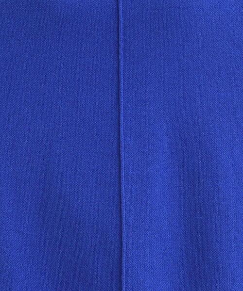 SHOO・LA・RUE（シューラルー）の「【洗濯機可/毛玉レス】上品に体型カバー チュニックニットワンピース（チュニック・レディース・ブラック/ブルー系その他/チャコールグレー/ブラウン系・01/04/03/02）」の20枚目の写真