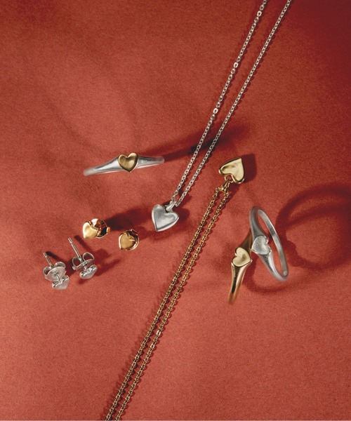 TEN.(テン)の「18KGP タイニーハートピアス(ピアス(両耳用)・レディース・ゴールド・FREE)」の7枚目の写真