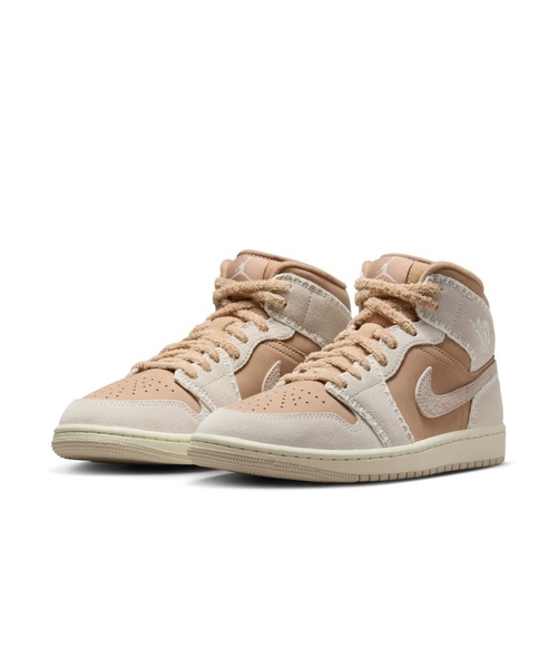 セール】W AIR JORDAN 1 MID SE HV4269-200（スニーカー）｜JORDAN