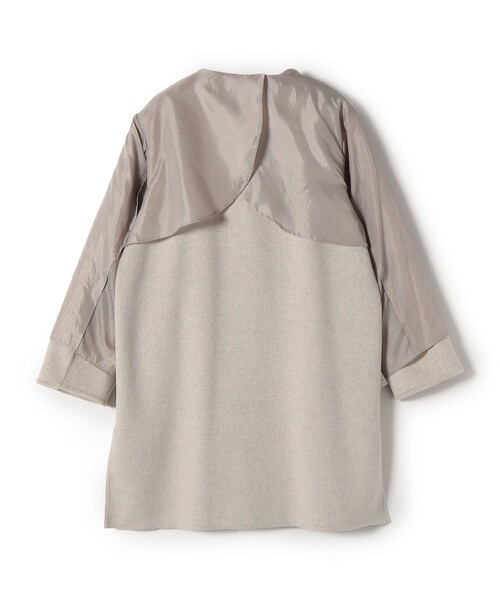 セール】SHIPS Colors:リバー ワイドカラー コート（その他アウター