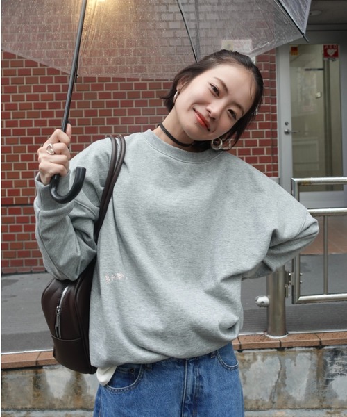 teen boop エンブロイダリールーズスウェット エンブロイダリールーズスウェット（スウェット）｜TEEN BOOP