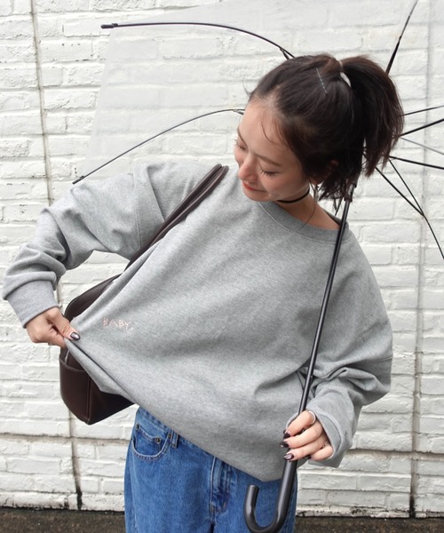 エンブロイダリールーズスウェット（スウェット）｜TEEN BOOP