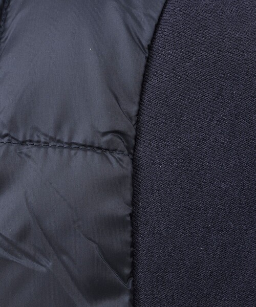 TAION(タイオン)の「【TAION/タイオン】W-ZIP DOWN HOODIE with SWEATS SLEEVE 25AW(ブルゾン・メンズ・ダークネイビー/ブラック・M/L/XL)」の13枚目の写真