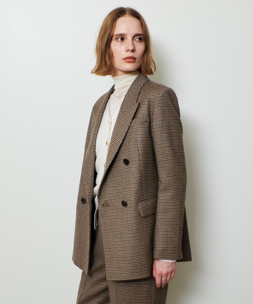 CHIC TWEEDダブルジャケット（テーラードジャケット）｜allureville
