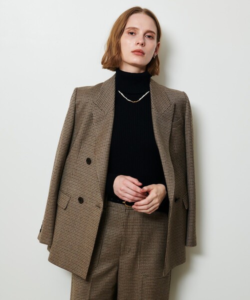 CHIC TWEEDダブルジャケット（テーラードジャケット）｜allureville