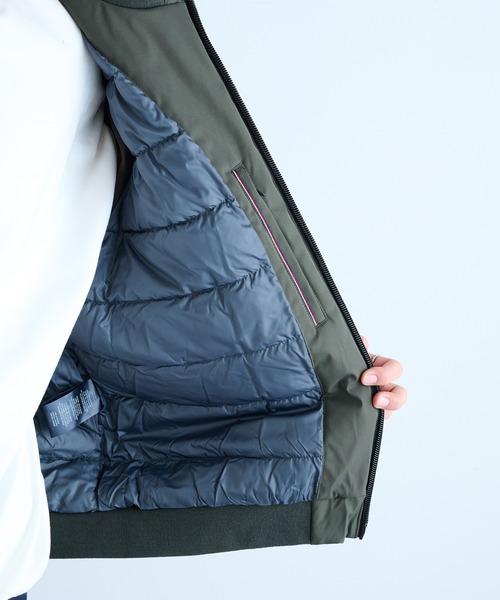 TOMMY HILFIGER（トミーヒルフィガー）の「【TOMMY HILFIGER】TOMMY FLEX PERFORMANCE BOMBER 152AP755（その他アウター・メンズ・オリーブ/ネイビー・M/L/XL/S）」の21枚目の写真
