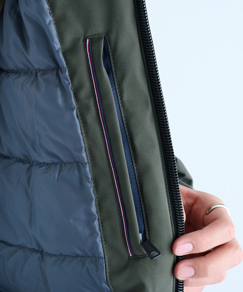 TOMMY HILFIGER（トミーヒルフィガー）の「【TOMMY HILFIGER】TOMMY FLEX PERFORMANCE BOMBER 152AP755（その他アウター・メンズ・オリーブ/ネイビー・M/L/XL/S）」の22枚目の写真