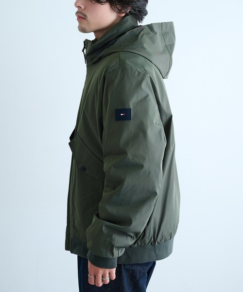 TOMMY HILFIGER（トミーヒルフィガー）の「【TOMMY HILFIGER】TOMMY FLEX PERFORMANCE BOMBER 152AP755（その他アウター・メンズ・オリーブ/ネイビー・M/L/XL/S）」の9枚目の写真