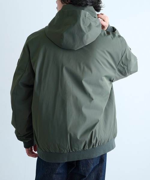 TOMMY HILFIGER（トミーヒルフィガー）の「【TOMMY HILFIGER】TOMMY FLEX PERFORMANCE BOMBER 152AP755（その他アウター・メンズ・オリーブ/ネイビー・M/L/XL/S）」の10枚目の写真