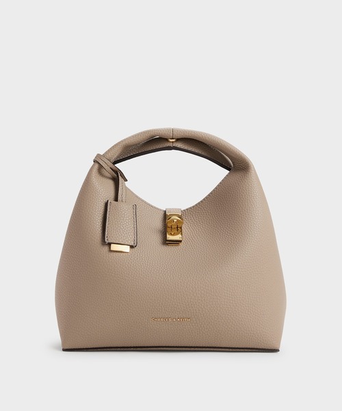 新品CHARLES &amp; KEITH チャンス バケットバッグ ホワイト 新品CHARLES & KEITH チャンス バケットバッグ ホワイト 【公式通販】