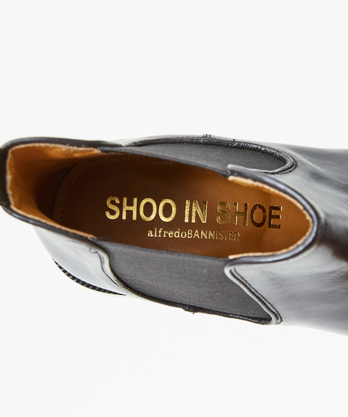 alfredoBANNISTER(アルフレッドバニスター)の「【SHOO IN SHOE / 定番人気】サイドゴアブーツ / チェルシーブーツ(ブーツ・メンズ・ダークブラウン/ブラック系その他/ブラック・43/44/40/39/45/41/42)」の9枚目の写真