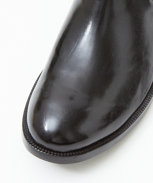 alfredoBANNISTER(アルフレッドバニスター)の「【SHOO IN SHOE / 定番人気】サイドゴアブーツ / チェルシーブーツ(ブーツ・メンズ・ダークブラウン/ブラック系その他/ブラック・43/44/40/39/45/41/42)」の11枚目の写真