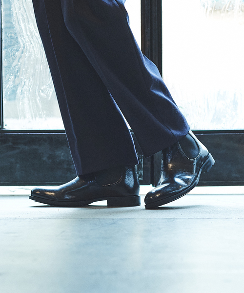 alfredoBANNISTER(アルフレッドバニスター)の「【SHOO IN SHOE / 定番人気】サイドゴアブーツ / チェルシーブーツ(ブーツ・メンズ・ダークブラウン/ブラック系その他/ブラック・43/44/40/39/45/41/42)」の12枚目の写真