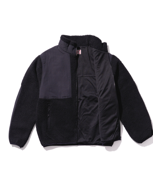 AECA(エイカ)の「AECA STANDARD SHERPA JACKET-BLACK(その他アウター・レディース・その他・MEDIUM/SMALL)」の2枚目の写真