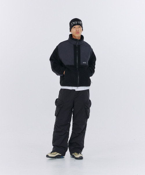 AECA(エイカ)の「AECA STANDARD SHERPA JACKET-BLACK(その他アウター・レディース・その他・MEDIUM/SMALL)」の3枚目の写真