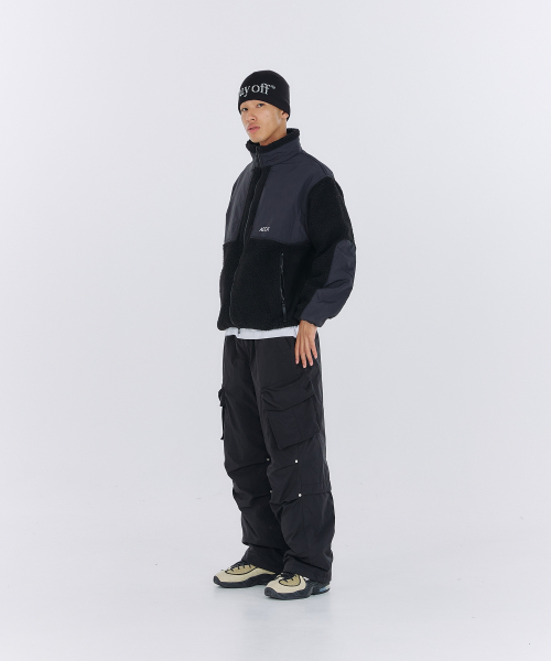 AECA(エイカ)の「AECA STANDARD SHERPA JACKET-BLACK(その他アウター・レディース・その他・MEDIUM/SMALL)」の4枚目の写真