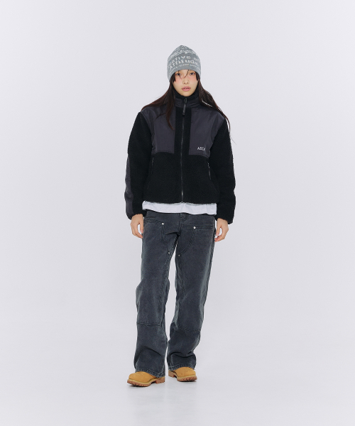 AECA(エイカ)の「AECA STANDARD SHERPA JACKET-BLACK(その他アウター・レディース・その他・MEDIUM/SMALL)」の5枚目の写真