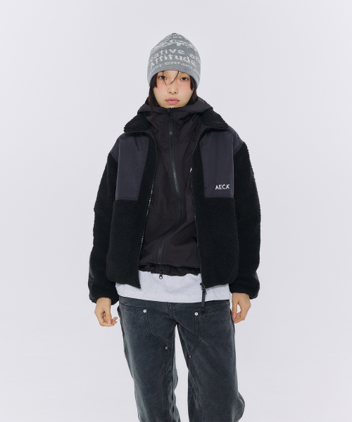 AECA(エイカ)の「AECA STANDARD SHERPA JACKET-BLACK(その他アウター・レディース・その他・MEDIUM/SMALL)」の6枚目の写真