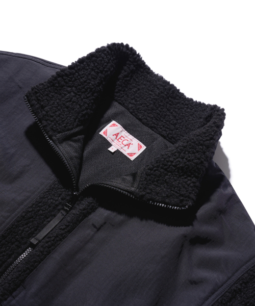 AECA(エイカ)の「AECA STANDARD SHERPA JACKET-BLACK(その他アウター・レディース・その他・MEDIUM/SMALL)」の8枚目の写真