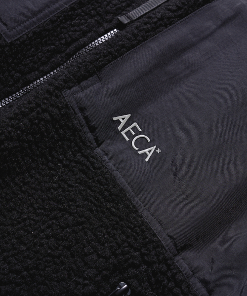 AECA(エイカ)の「AECA STANDARD SHERPA JACKET-BLACK(その他アウター・レディース・その他・MEDIUM/SMALL)」の9枚目の写真