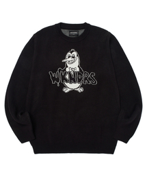 PENGUIN KNIT SWEATER (BLACK)