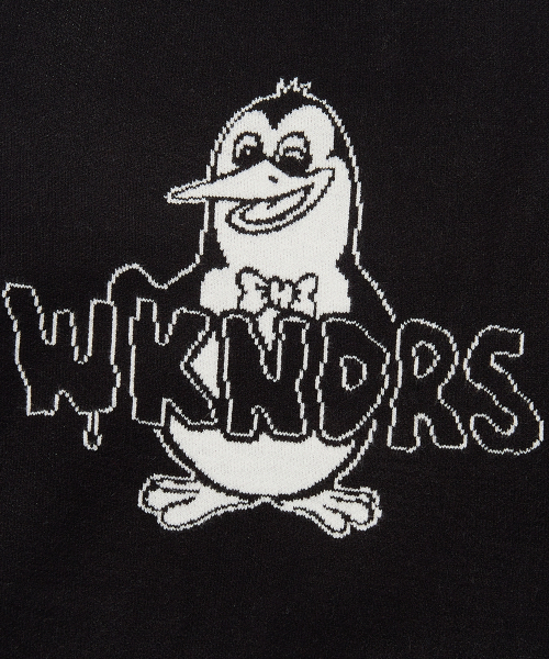WKNDRS(ウィーキャンドース)の「PENGUIN KNIT SWEATER (BLACK)(ニット/セーター・レディース・その他・MEDIUM/LARGE/X-LARGE)」の6枚目の写真