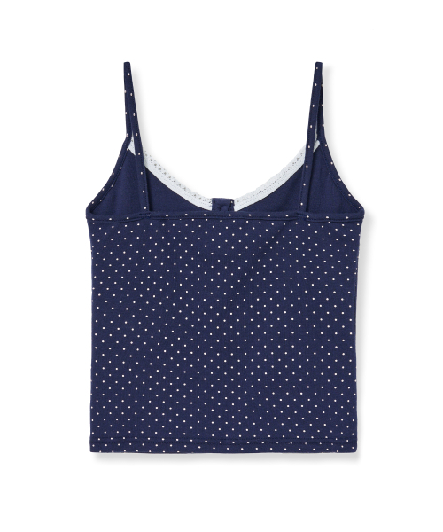 Midnight Move(ミッドナイトムーブ)の「dot top (navy)(Tシャツ/カットソー・レディース・その他・FREE)」の4枚目の写真