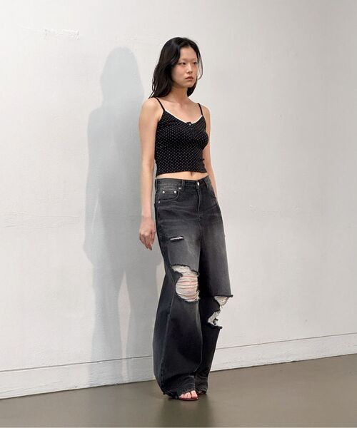Midnight Move(ミッドナイトムーブ)の「dot top (navy)(Tシャツ/カットソー・レディース・その他・FREE)」の8枚目の写真