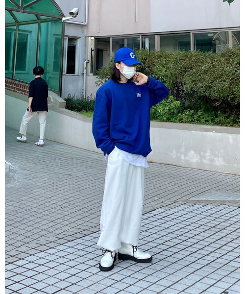 TRILLION(トリリオン)の「カラーグラデーションオーバーフィットマンツーマンTR9SMT001(BLUE)(スウェット・メンズ・その他・MEDIUM/LARGE/X-LARGE)」の5枚目の写真