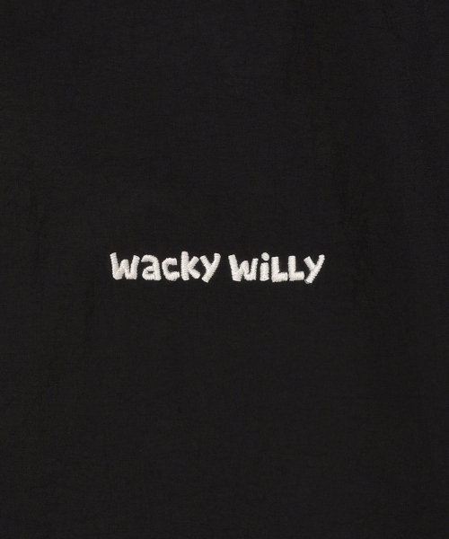Wacky WiLLy（ワッキーウィリー）の「ハーフスリーブアノラックジャンパーブラック（ナイロンジャケット・レディース・その他・MEDIUM/LARGE/X-LARGE/SMALL）」の5枚目の写真