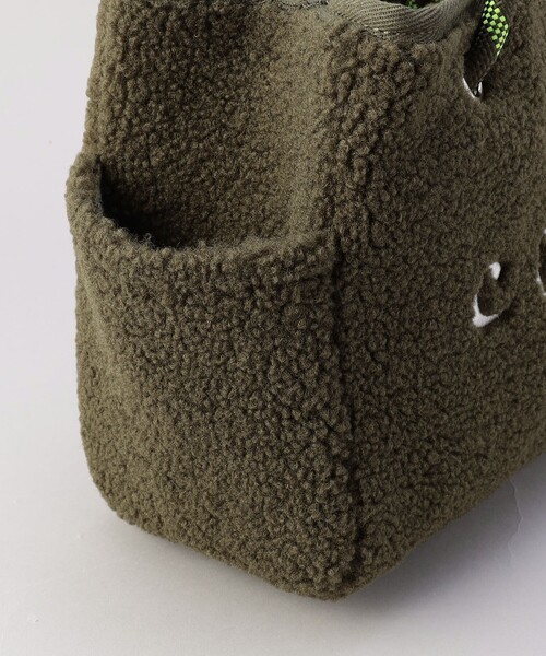 coen（コーエン）の「coen（コーエン）ロゴ リバーシブルボア＆チェックトートバッグ（ハンドバッグ・レディース・オフホワイト/オリーブ/ブラック/ダークグレー・FREE）」の22枚目の写真