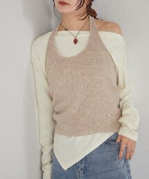 mystic | ホルタービスチェSETロンT(Tシャツ/カットソー)