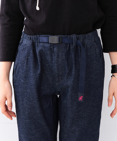 Gramicci（グラミチ）の「GRAMICCI / DENIM CROPPED PANTS SPECIAL（デニムパンツ・レディース・ワンウォッシュ・ONE SIZE）」の5枚目の写真