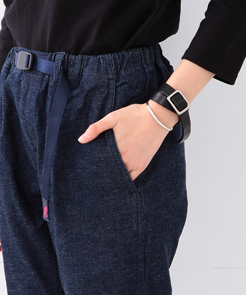 Gramicci（グラミチ）の「GRAMICCI / DENIM CROPPED PANTS SPECIAL（デニムパンツ・レディース・ワンウォッシュ・ONE SIZE）」の6枚目の写真