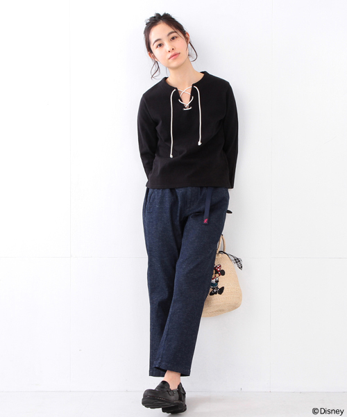 Gramicci（グラミチ）の「GRAMICCI / DENIM CROPPED PANTS SPECIAL（デニムパンツ・レディース・ワンウォッシュ・ONE SIZE）」の14枚目の写真
