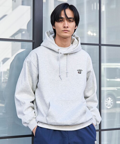 coen（コーエン）の「ドッグシシュウスウェットパーカー【保温性】（パーカー・メンズ・ライトグレー/ダークグリーン/ナチュラル/ブラック・XL/L/M/S）」の12枚目の写真