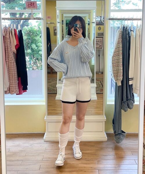 BITTER CELLS(ビターセルズ)の「C.G ニットショーツ-ピンク(その他パンツ・レディース・その他・FREE)」の9枚目の写真