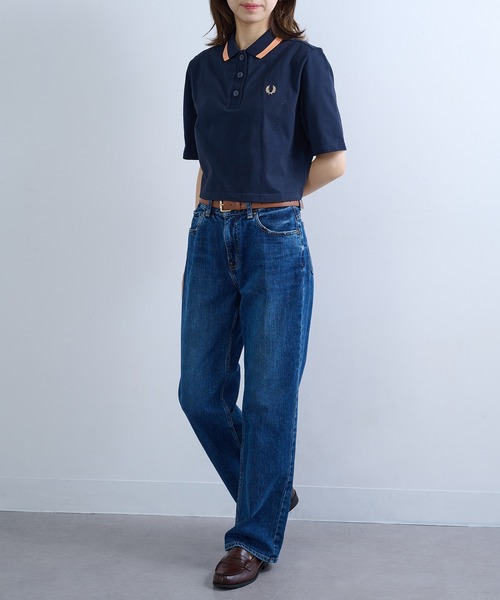 FRED PERRY】BOLD TIPPED POLO SHIRT G2182/ボールド ティップド ポロ