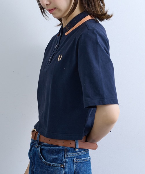 FRED PERRY】BOLD TIPPED POLO SHIRT G2182/ボールド ティップド ポロ