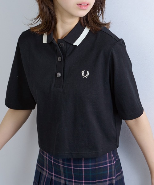 FRED PERRY】BOLD TIPPED POLO SHIRT G2182/ボールド ティップド ポロ