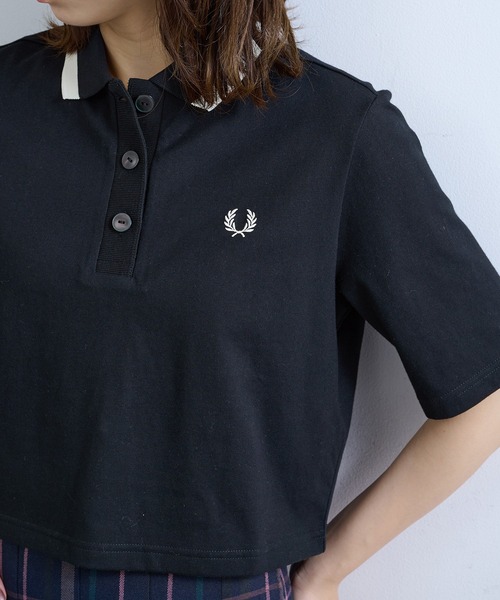 FRED PERRY】BOLD TIPPED POLO SHIRT G2182/ボールド ティップド ポロ